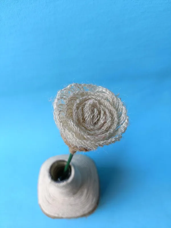 Natural_Fiber_Flower_Decorative_Pot