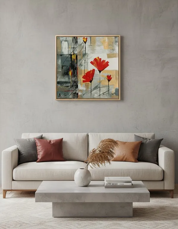 Wooden_Abstract_Floral_Wall_Painting