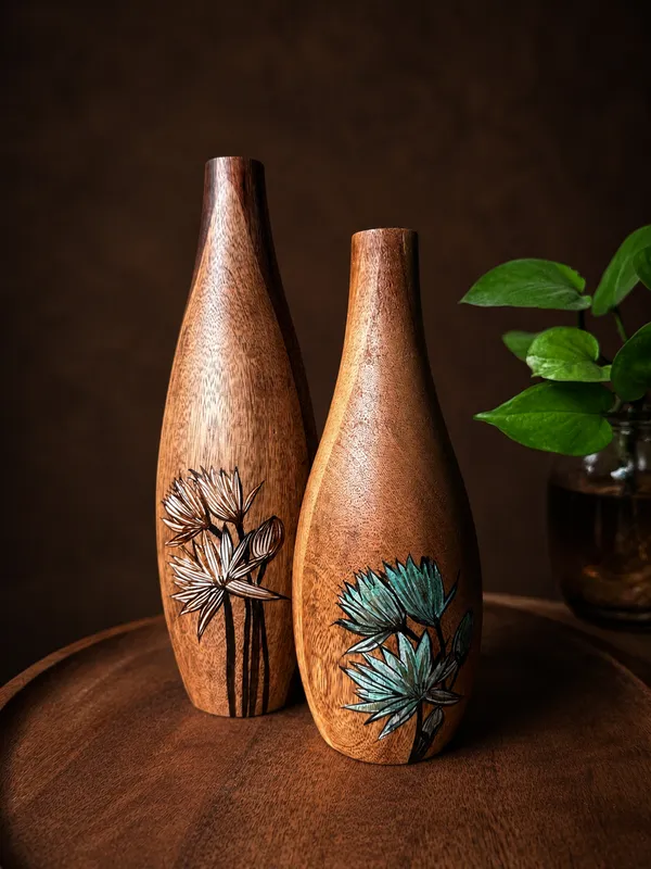 Wooden_Floral_Design_Decorative_Vases_Set
