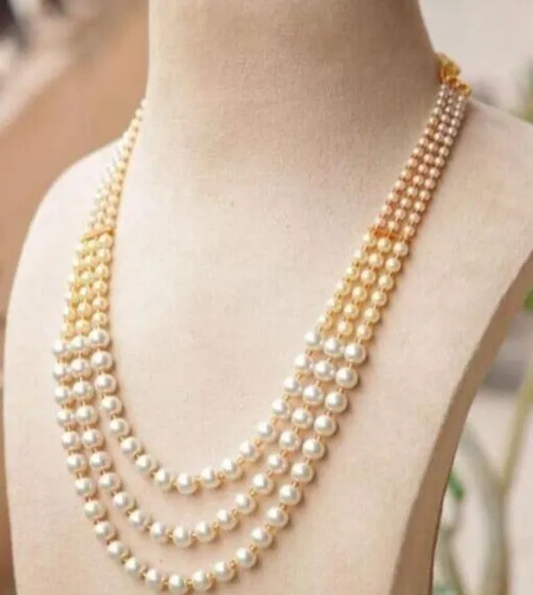 White_Pearl_Layered_Necklace_For_Women