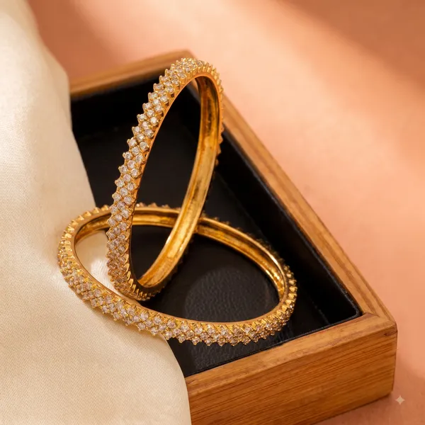 Gold_Tone_Crystal_Stone_Bangle_Bracelet_For_Women