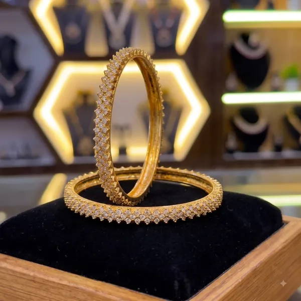 Gold_Tone_Crystal_Stone_Bangle_Bracelet_For_Women