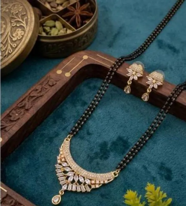 Gold_Tone_Black_Beaded_Crescent_Pendant_Mangalsutra_Set_For_Women