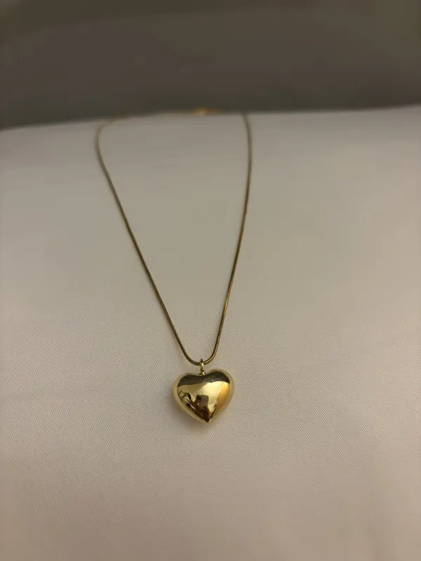 Sanskriti_Jewels_Anti-Tarnish_Puffy_Heart_Pendant_Snake_Chain_Necklace