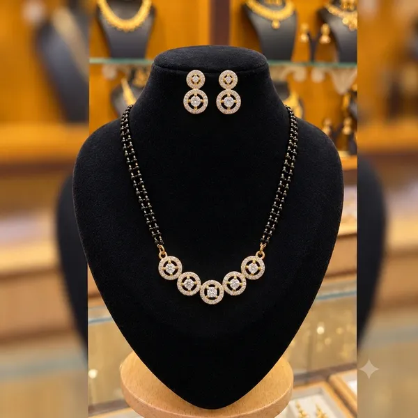 Black_Beaded_Gold_Tone_Double_Strand_Mangalsutra_Set_For_Women
