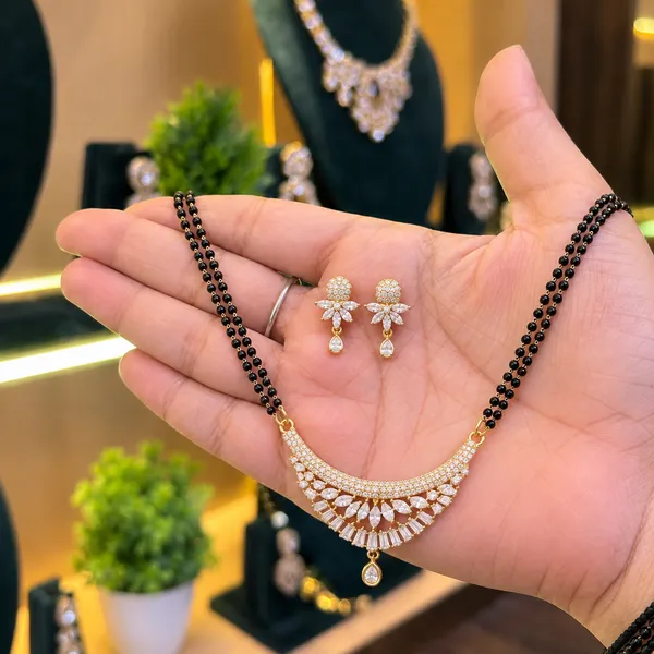 Gold_Tone_Black_Beaded_Crescent_Pendant_Mangalsutra_Set_For_Women