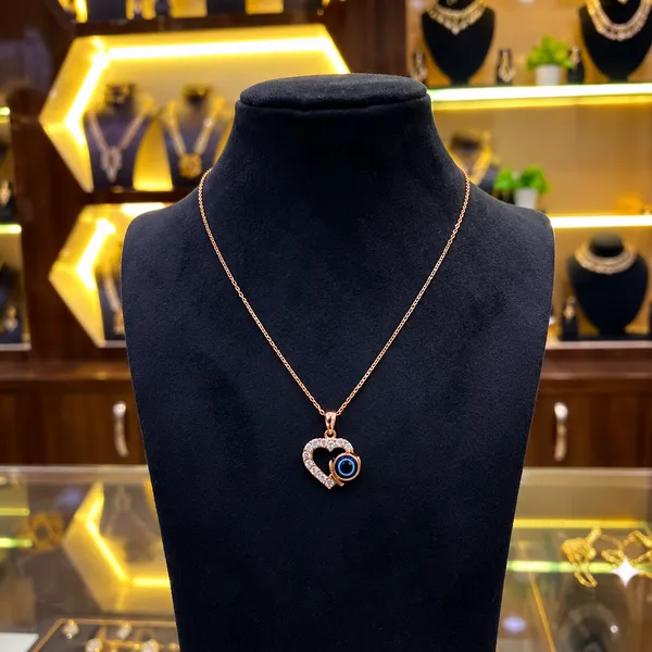 Gold_Tone_Rhinestone_Heart_Evil_Eye_Pendant_Necklace_For_Women