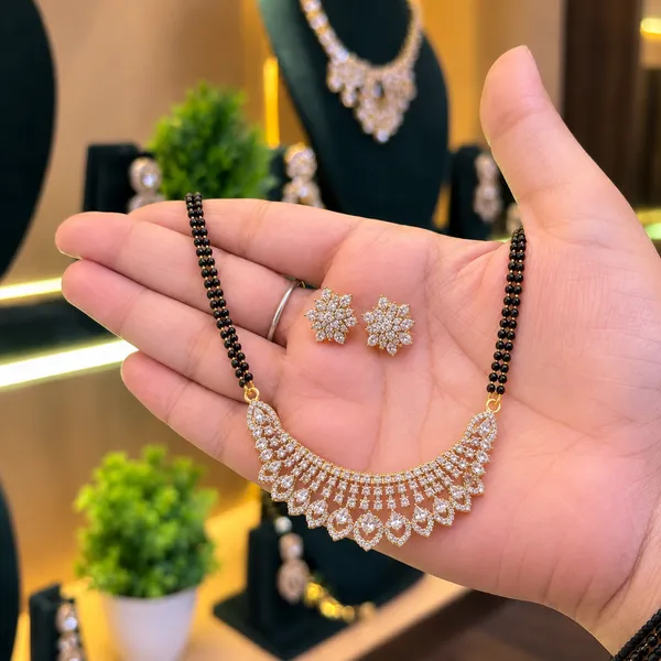 Black_Beaded_Stone_Studded_Mangalsutra_Set_For_Women