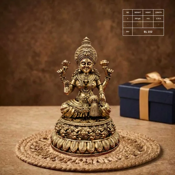 Brass_Traditional_Lakshmi_Idol
