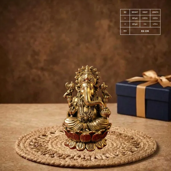 Metallic_Traditional_Ganesha_Idol