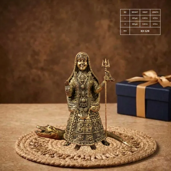Metal_Traditional_Ornate_Goddess_Figurine
