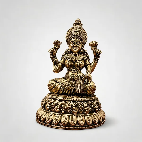 Brass_Traditional_Lakshmi_Idol