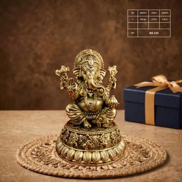 Metal_Traditional_Ganesha_Idol