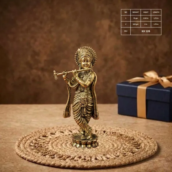 Metal_Traditional_Krishna_Idol