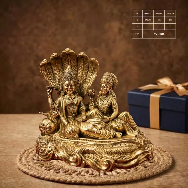 Religious_Vishnu_Lakshmi_Sheshnag_Idol