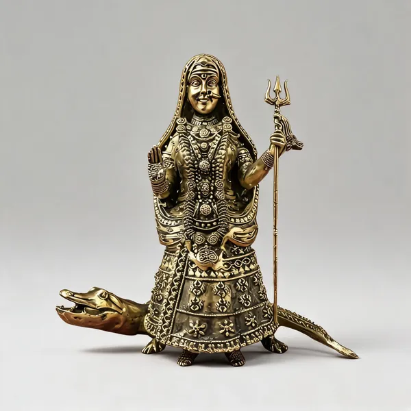 Metal_Traditional_Ornate_Goddess_Figurine