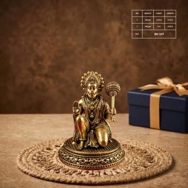 Metallic_Antique_Finish_Hanuman_Idol