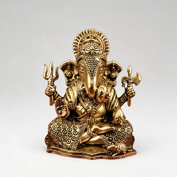 Brass-Tone_Religious_Ganesha_Idol