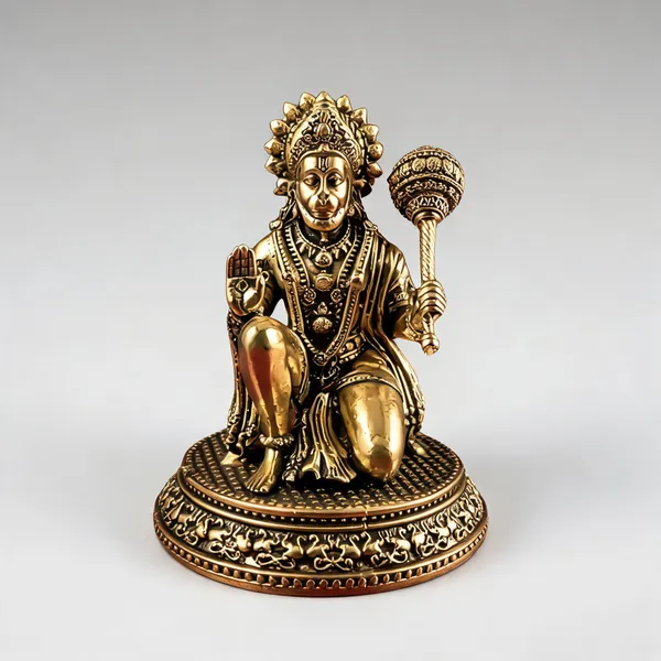 Metallic_Antique_Finish_Hanuman_Idol
