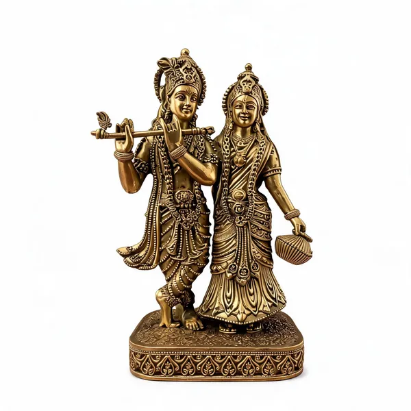 Antique_Finish_Radha_Krishna_Idol_Figurine