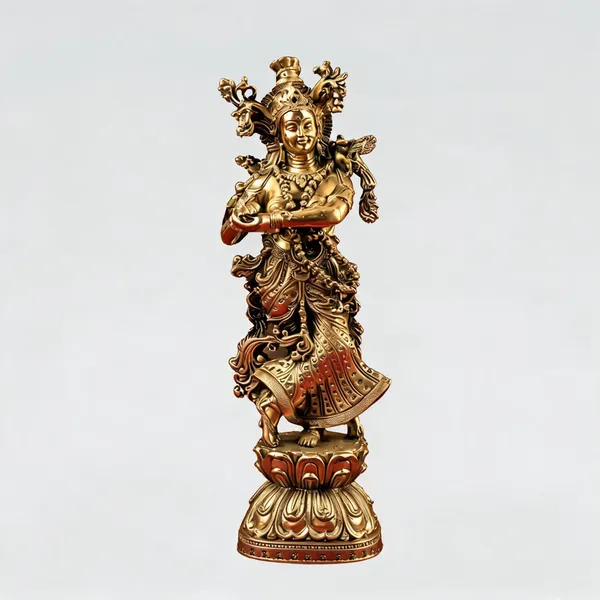 Brass_Traditional_Saraswati_Idol