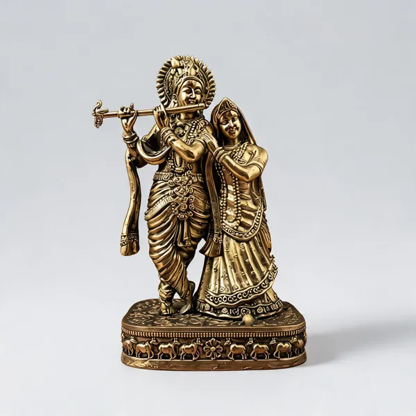 Metal_Traditional_Radha_Krishna_Idol