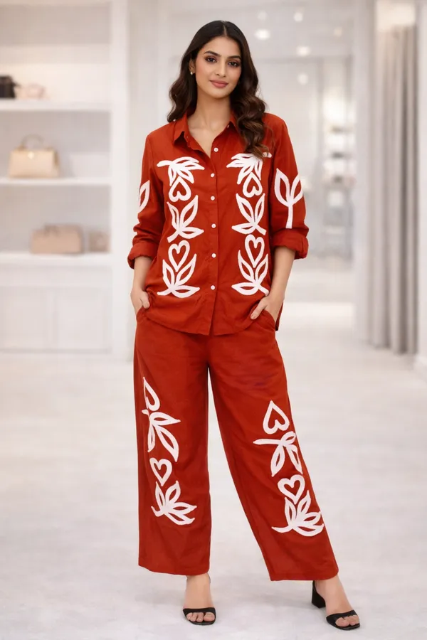 Red_Cotton_Printed_Relaxed_Fit_Co_Ord_Set_For_Women