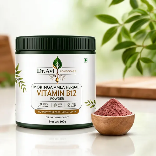 Dr.Avi_Moringa_Amla_Herbal_Vitamin_B12_Powder_100G