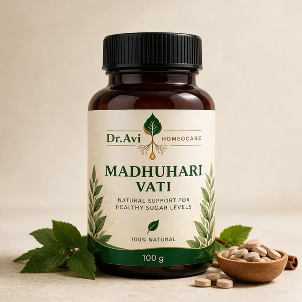 Dr.Avi_Homeocare_Madhuhari_Vati_Herbal_Tablets_(60_tablets)