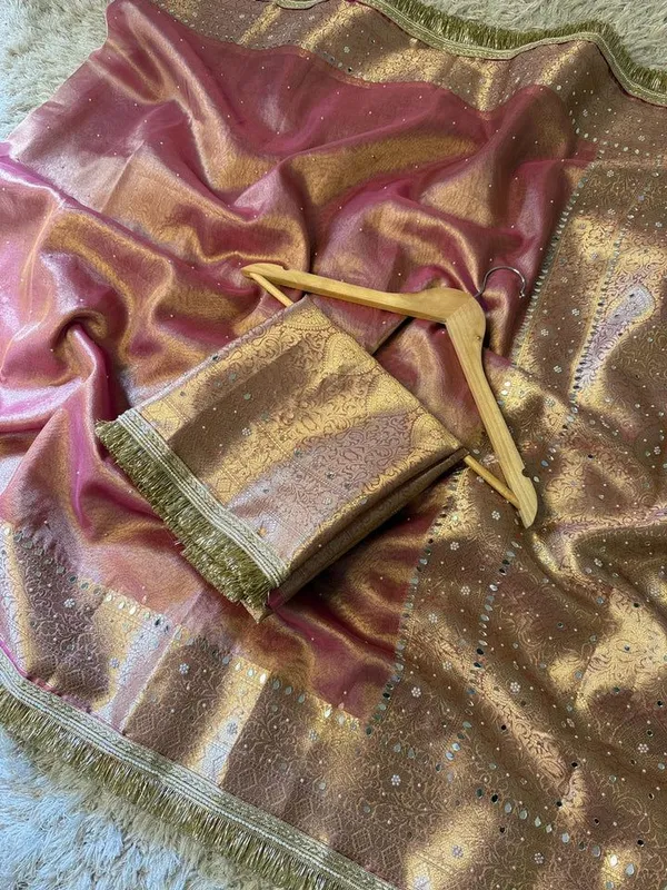 Ros_Gold_Banarasi_Tissue_Silk_Saree