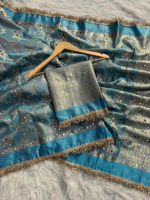 Zaribrocade_Banarasi_Tissue_Silk_Saree_Blue