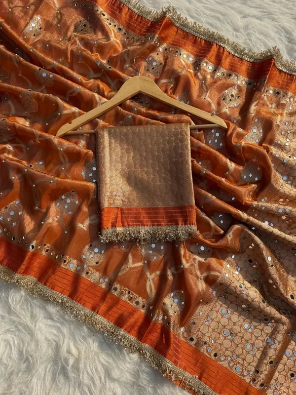 Zaribrocade_Banarasi_Tissue_Silk_Saree_Blue
