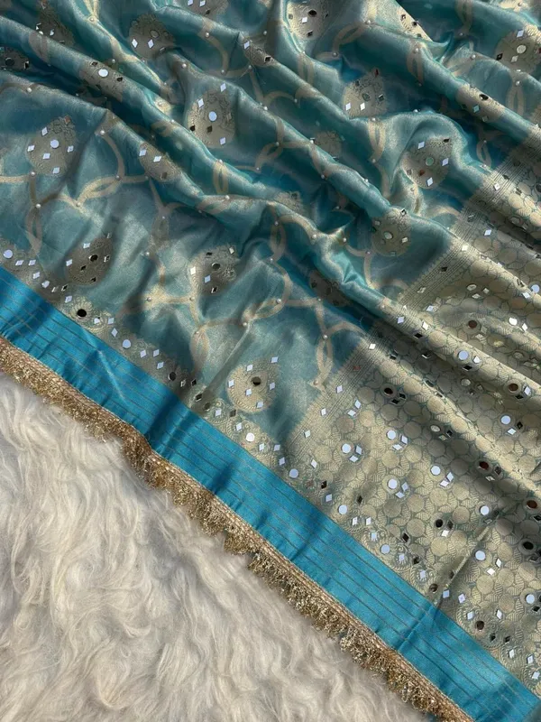 Zaribrocade_Banarasi_Tissue_Silk_Saree_Blue