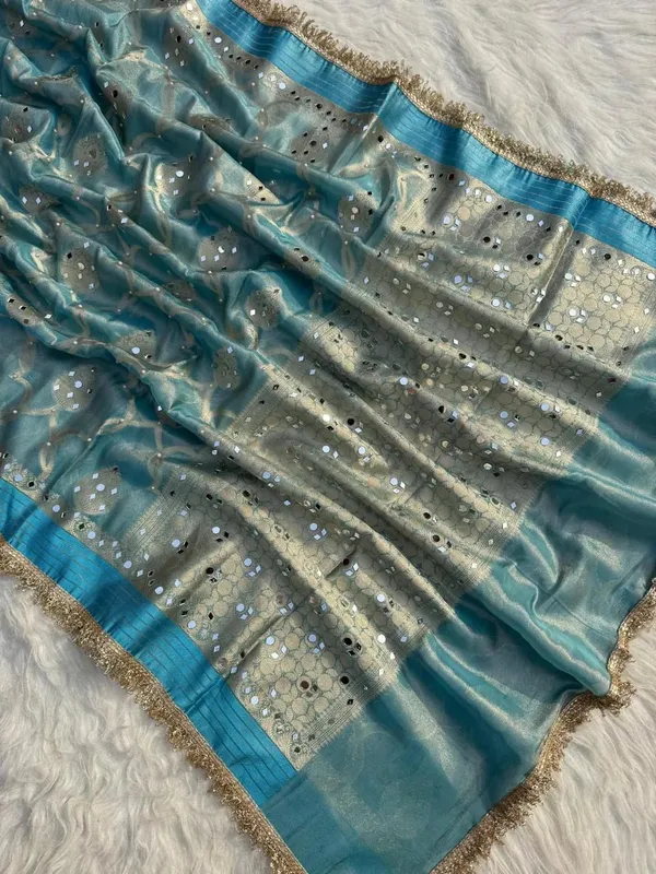Zaribrocade_Banarasi_Tissue_Silk_Saree_Blue