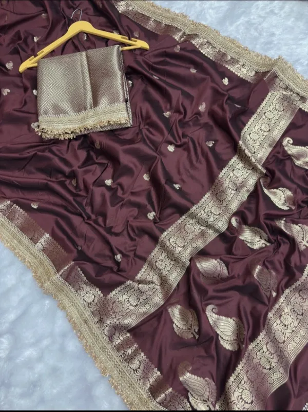 Banarasi_Katan_Silk_Khaddi_Buti_Saree_Rust_Brown
