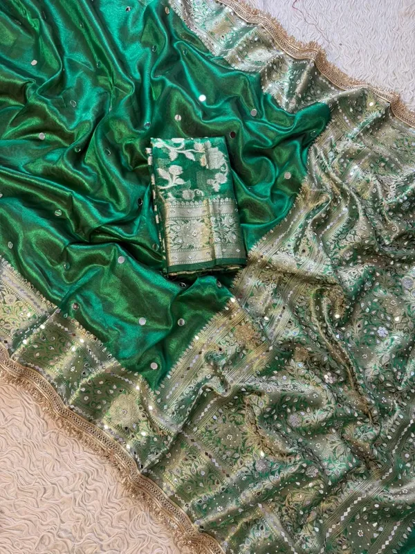 Maharani_Banarasi_Tissue_Saree_With_Handcrafted_Mirror_Work_Mint