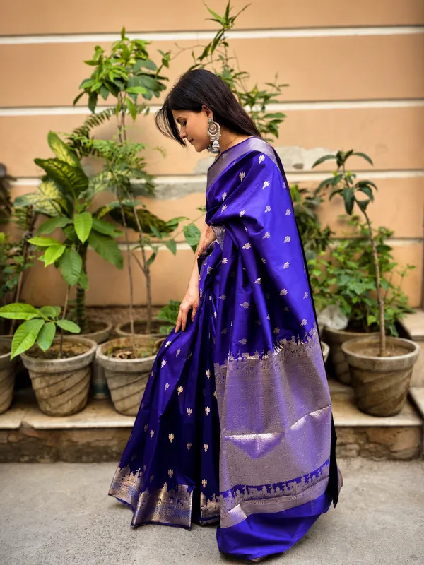 Kashi_Ghat_Banarasi_Silk_Saree_Blue
