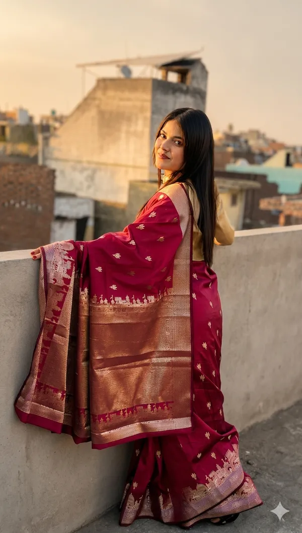 Kashi_Ghat_Banarasi_Silk_Saree_Yellow