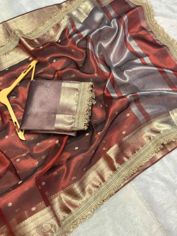 Banarasi_Tissue_Silk_Saree_With_Gold_Zari_Buti_Heavy_Lace_Border_Mint
