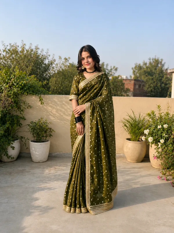 Banarasi_Tissue_Saree_With_Gold_Buti_Work_And_Pearl_Lace_Mint