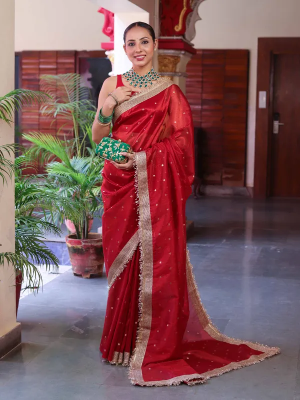 Royal_Zari_Buti_Banarasi_Tissue_Silk_Saree_Royal_Red