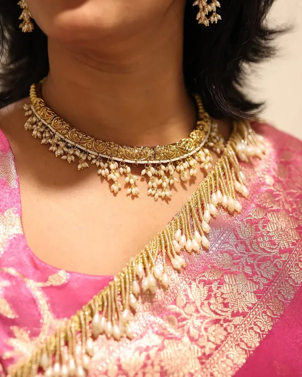 Katban_Jhaalar_Banarasi_Tissue_Silk_Saree_Pink