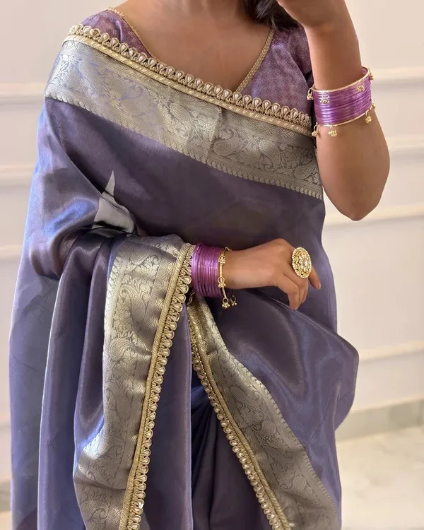 Pashmeena_Banarasi_Tissue_Silk_Saree_Dusty_Blue