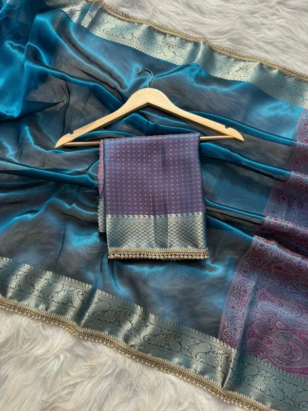 Pashmeena_Banarasi_Tissue_Silk_Saree_Royal_Blue