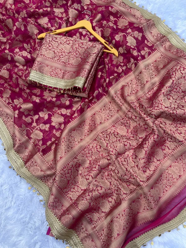 Gulab_Jaal_Coin_Lace_Tissue_Silk_Saree_Pink