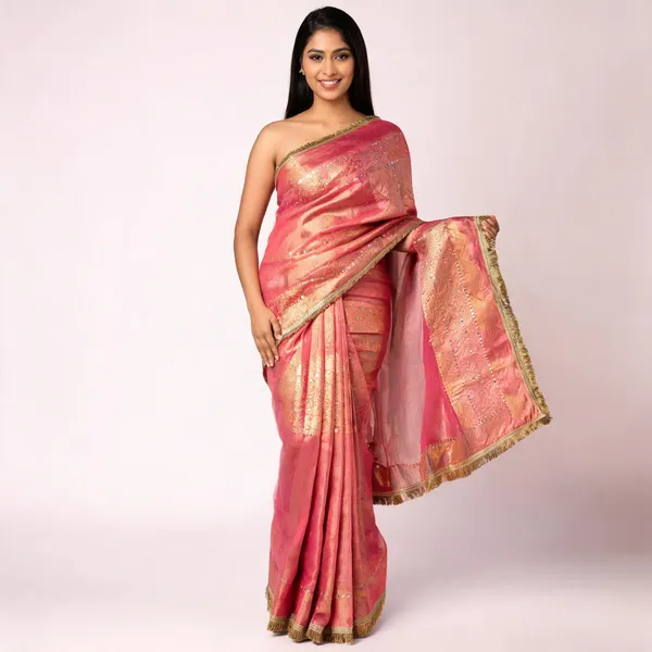 Ros_Gold_Banarasi_Tissue_Silk_Saree