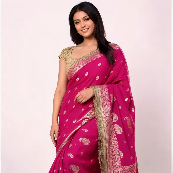 Banarasi_Katan_Silk_Khaddi_Buti_Saree_Pink