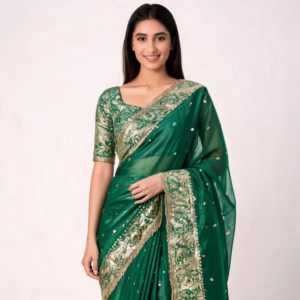 Maharani_Banarasi_Tissue_Saree_With_Handcrafted_Mirror_Work_Mint