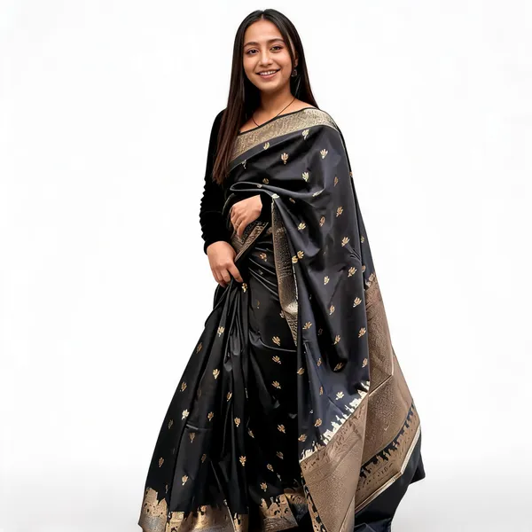 Kashi_Ghat_Banarasi_Silk_Saree_Black
