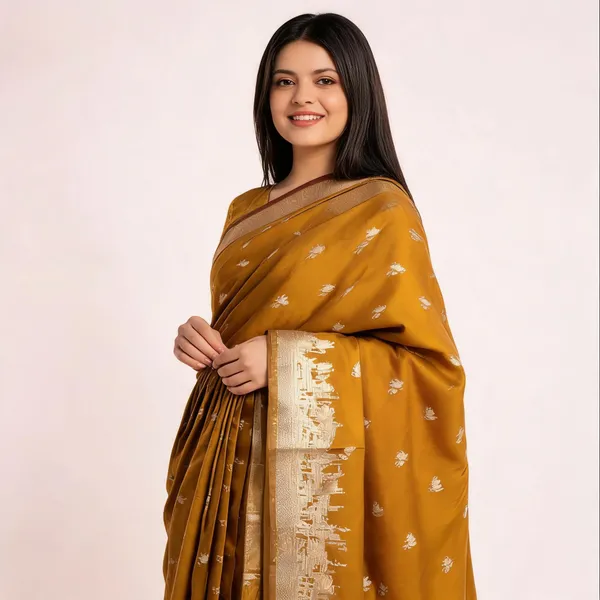 Kashi_Ghat_Banarasi_Silk_Saree_Yellow